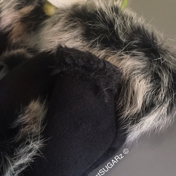 JUST IN fingerless gloves BLACK - Picture 3 of 7